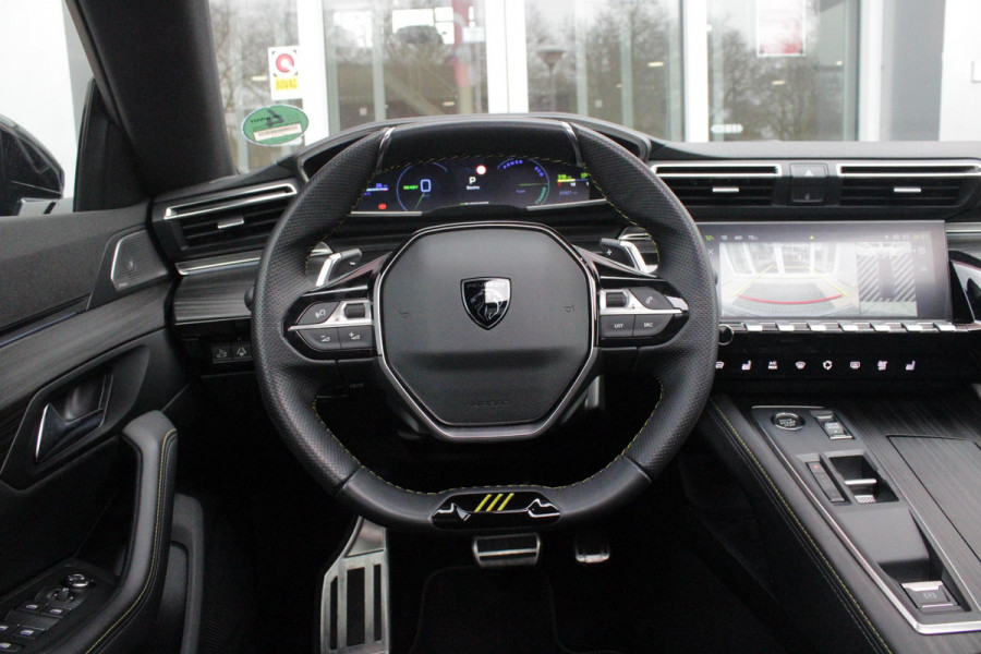 Peugeot 508 SW PSE 1.6 HYbrid 360PK AWD | PANORAMISCH SCHUIF/KANTELDAK | FOCAL® PREMIUM AUDIOSYSTEEM MET 10 SPEAKERS | MATRIX KOPLAMPEN | SFEERVERLICHTING | 360 HD PARKEERCAMERA'S | VERWARMDE VOORRUITRAND | DRAADLOOS APPLECARPLAY/ANDROID AUTO | NAVIGATIE | ADAPTIEVE CRUISE CONTROL | SPORT HIGH PERFORMANCE ONDERSTEL | ACTIVE SUSPENSION CONTROL | ANTIDIEFSTAL PACK (ALARM) | NIGHT VISION | 20" LICHTMETALEN ''EXXAR'' VELGEN | VERWARMBARE AGR SPORTSTOELEN MET MASSAGEFUNCTIE | BEKLEDING ''NAPPA LEDER''/ALCANTARA/3D STOF PSE | ELEKTRISCH BEDIENBARE ACHTERKLEP | PEUGEOT SPORT REMKLAUWEN I