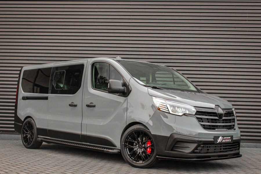 Renault Trafic L2H1 150PK DUBBEL CABINE LUXE / NAVIGATIE / AIRCO / VERLAAGD / START-STOP / PDC/ JB- EDITION / SPOILER / CRUISE CON