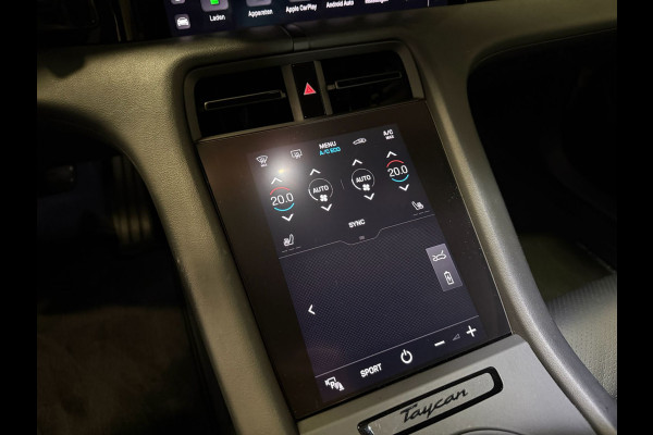 Porsche Taycan Performance 93 kWh-SOH 90%-MEMORY-WARMTEPOMP-PASM-STUUR VERWARMBAAR-SURROUND VIEW