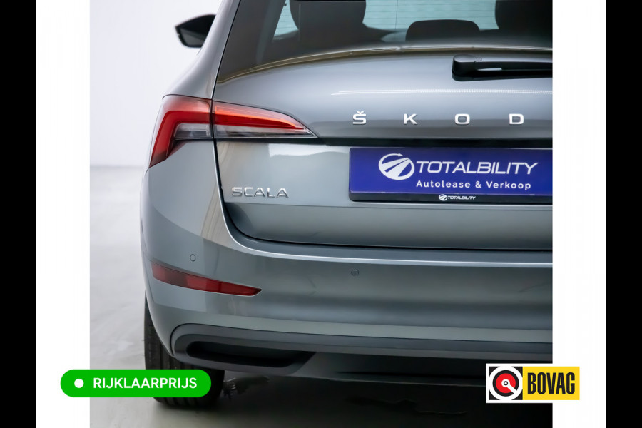 Škoda SCALA 1.0 TSI Ambition Comfort Automaat 110 PK Stoel- en stuurverwarming , Climate control , Apple Carplay, Android auto, PDC achter All season banden