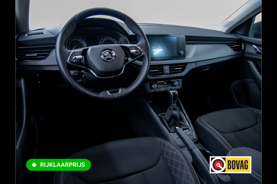 Škoda SCALA 1.0 TSI Ambition Comfort Automaat 110 PK Stoel- en stuurverwarming , Climate control , Apple Carplay, Android auto, PDC achter All season banden