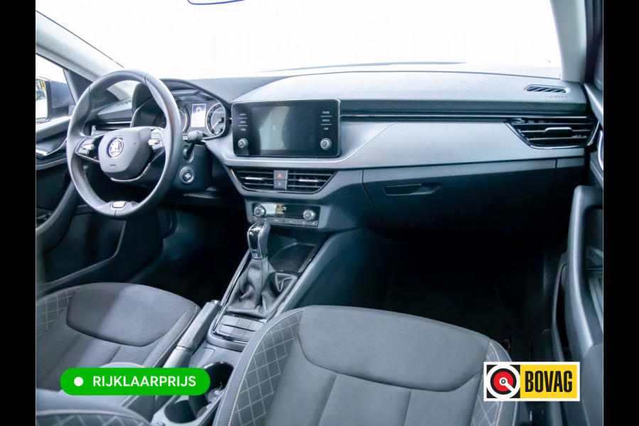 Škoda SCALA 1.0 TSI Ambition Comfort Automaat 110 PK Stoel- en stuurverwarming , Climate control , Apple Carplay, Android auto, PDC achter All season banden