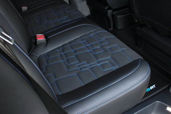 Ford Transit Custom 320 2.0 TDCI L2H1 MS-RT DC AWD DUBBEL CABINE BPM VRIJ / KUIPSTOELEN / DIRECT RIJDEN / NAVIGATIE / FULL BLACK