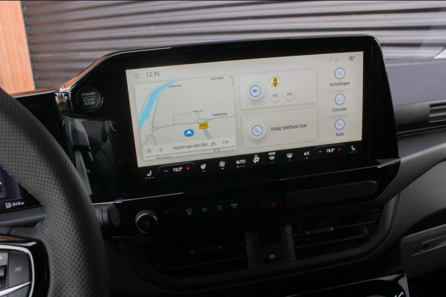 Ford Transit Custom 320 2.0 TDCI L2H1 MS-RT DC AWD DUBBEL CABINE BPM VRIJ / KUIPSTOELEN / DIRECT RIJDEN / NAVIGATIE / FULL BLACK