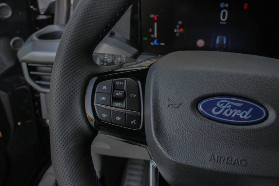 Ford Transit Custom 320 2.0 TDCI L2H1 MS-RT DC AWD DUBBEL CABINE BPM VRIJ / KUIPSTOELEN / DIRECT RIJDEN / NAVIGATIE / FULL BLACK