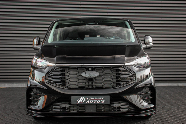 Ford Transit Custom 320 2.0 TDCI L2H1 MS-RT DC AWD DUBBEL CABINE BPM VRIJ / KUIPSTOELEN / DIRECT RIJDEN / NAVIGATIE / FULL BLACK