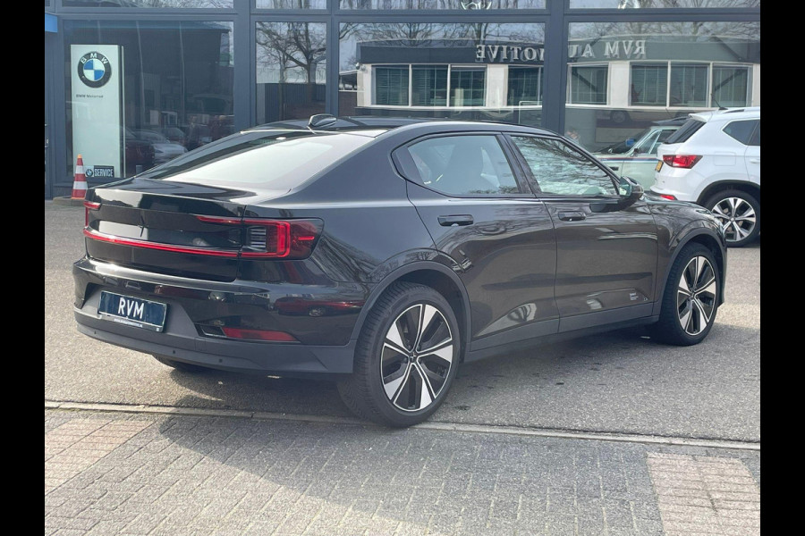 Polestar 2 Long Range Single Motor 78 kWh | SOH 96%| ELEK. STOEL MET MEMORY| DODE HOEK SENSOR| STOELVERWARMING| ELEK. ACHTERKLEP| 360 CAMERA| ADAPTIVE CRUISE CONTROL | RIJKLAAR GELEVERD MET 12 MND BOVAG GARANTIE |