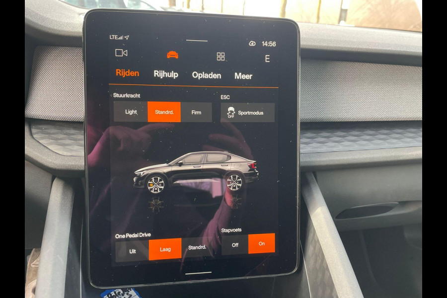 Polestar 2 Long Range Single Motor 78 kWh | SOH 96%| ELEK. STOEL MET MEMORY| DODE HOEK SENSOR| STOELVERWARMING| ELEK. ACHTERKLEP| 360 CAMERA| ADAPTIVE CRUISE CONTROL | RIJKLAAR GELEVERD MET 12 MND BOVAG GARANTIE |