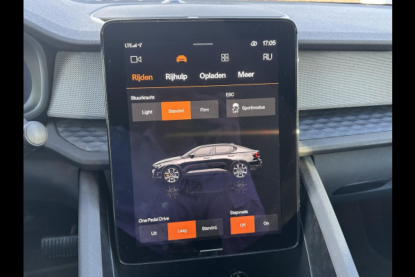 Polestar 2 Long Range Single Motor 78 kWh | SOH 96%| ELEK. STOEL MET MEMORY| DODE HOEK SENSOR| STOELVERWARMING| ELEK. ACHTERKLEP| 360 CAMERA| ADAPTIVE CRUISE CONTROL