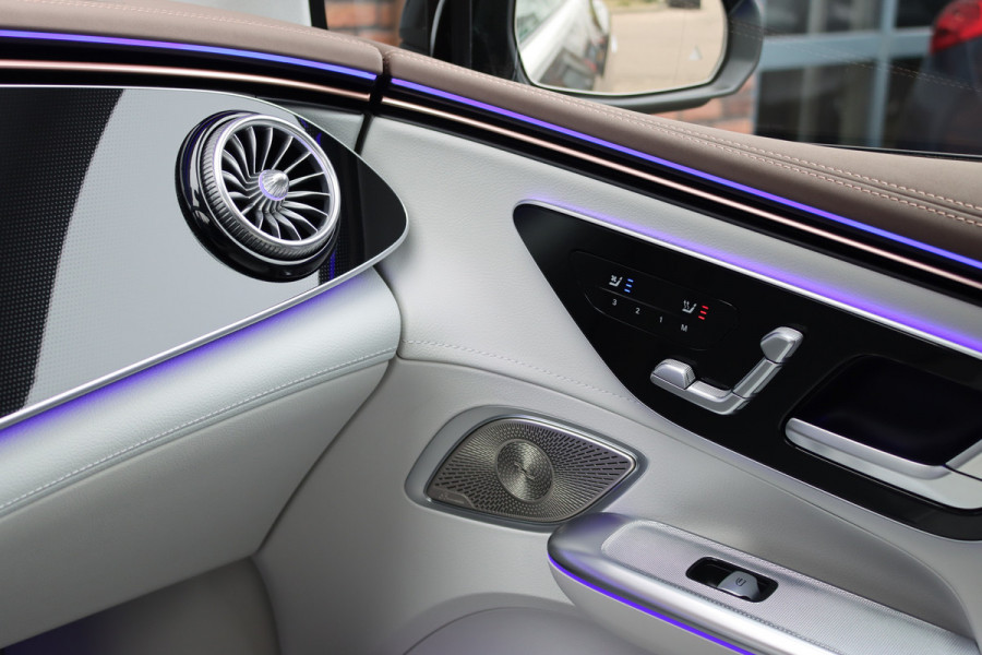 Mercedes-Benz EQE 300 Business Solution Premium 90 kWh | Luchtvering | Distronic+ | Panoramadak | Massage | Burmester | Digital Light | Surround Camera | Augmented Reality | Leder |  Stoelventilatie | Verwarmd Stuurwiel |