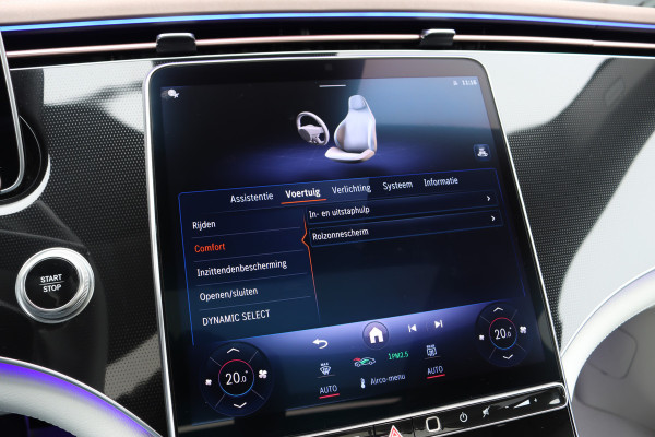 Mercedes-Benz EQE 300 Business Solution Premium 90 kWh | Luchtvering | Distronic+ | Panoramadak | Massage | Burmester | Digital Light | Surround Camera | Augmented Reality | Leder |  Stoelventilatie | Verwarmd Stuurwiel |