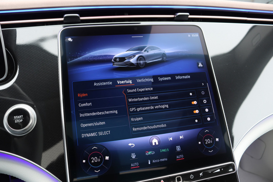 Mercedes-Benz EQE 300 Business Solution Premium 90 kWh | Luchtvering | Distronic+ | Panoramadak | Massage | Burmester | Digital Light | Surround Camera | Augmented Reality | Leder |  Stoelventilatie | Verwarmd Stuurwiel |