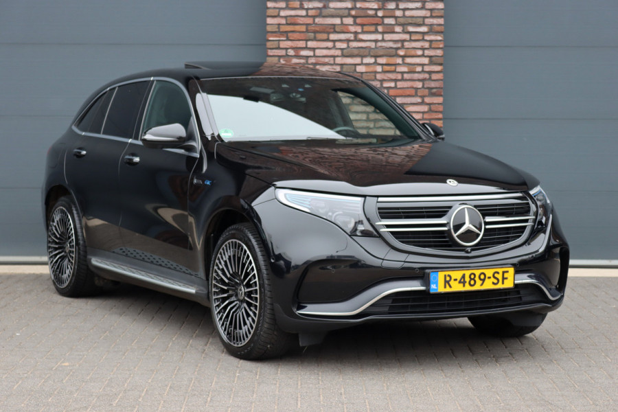 Mercedes-Benz EQC 400 4MATIC AMG Line Premium+ 80 kWh | 35.000,- ex | Distronic+ | Schuifdak | Memory | Advanced Sound System | Surround Camera | HUD | Trekhaak |