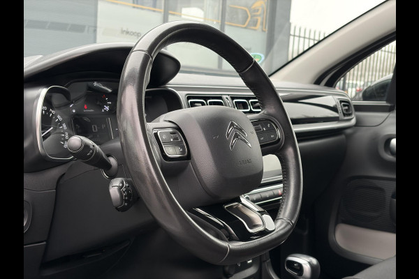 Citroën C3 1.2 PureTech S&S Shine Automaat,Camera,Navi,Pdc,Rijstrooksensor,Recent beurt gehad,Clima,Cruise,Lm velgen,110pk,N.A.P,Apk tot 02-2027