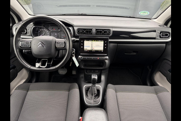 Citroën C3 1.2 PureTech S&S Shine Automaat,Camera,Navi,Pdc,Rijstrooksensor,Recent beurt gehad,Clima,Cruise,Lm velgen,110pk,N.A.P,Apk tot 02-2027