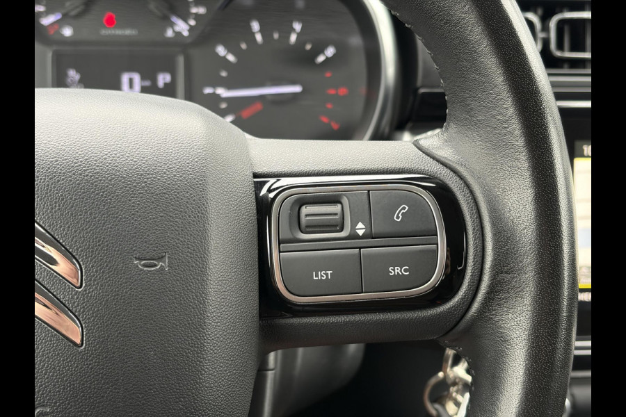 Citroën C3 1.2 PureTech S&S Shine Automaat,Camera,Navi,Pdc,Rijstrooksensor,Recent beurt gehad,Clima,Cruise,Lm velgen,110pk,N.A.P,Apk tot 02-2027