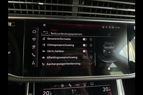 Audi Q8 60 TFSI e quattro S Line Compet Pano|RS Seat|HuD|B&O