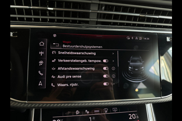 Audi Q8 60 TFSI e quattro S Line Compet Pano|RS Seat|HuD|B&O