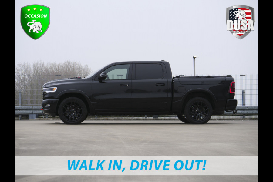 Dodge Ram | 1500 | Limited | 3.0L Twin-Turbo I6 | High Output | Xpell | Tint | Diamond Cover | Red Accent Nieuw Binnen!