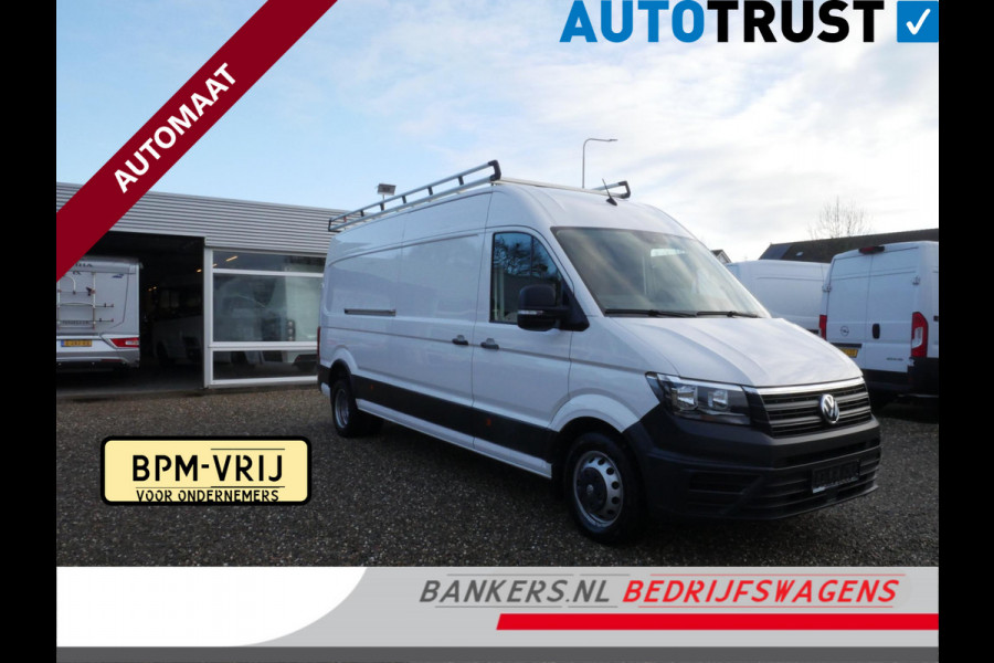Volkswagen Crafter 2.0TDI 177PK L4H2 DSG Airco Imperial 3500kg Haak Dubbel lucht