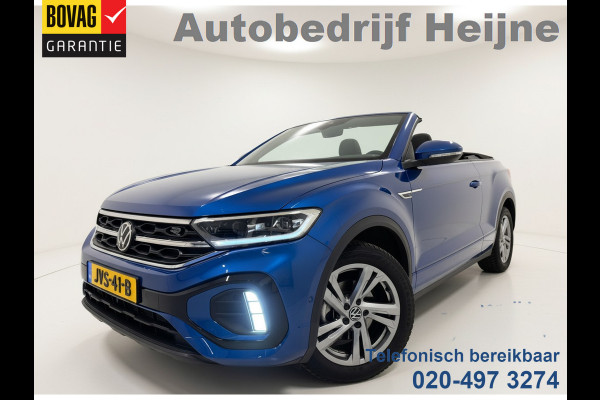 Volkswagen T-Roc Cabrio 1.5 TSI 150PK DSG R-LINE SPORT LED/NAVI/CARPLAY/FABRIEKS GARANTIE