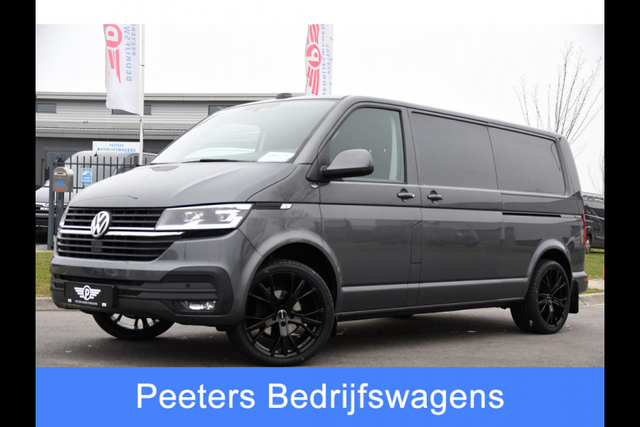 Volkswagen Transporter 2.0 TDI L2H1 30 Highline Adaptieve Cruise, Camera, Carplay, Stoelverwarming, Automaat, Sensoren, Standkachel, 2 x Schuifdeur, LED, Uniek!