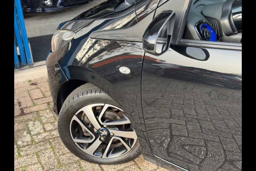 Peugeot 108 1.0 e-VTi Allure 2019 Zwart NAVI CLIMA LM NAP!