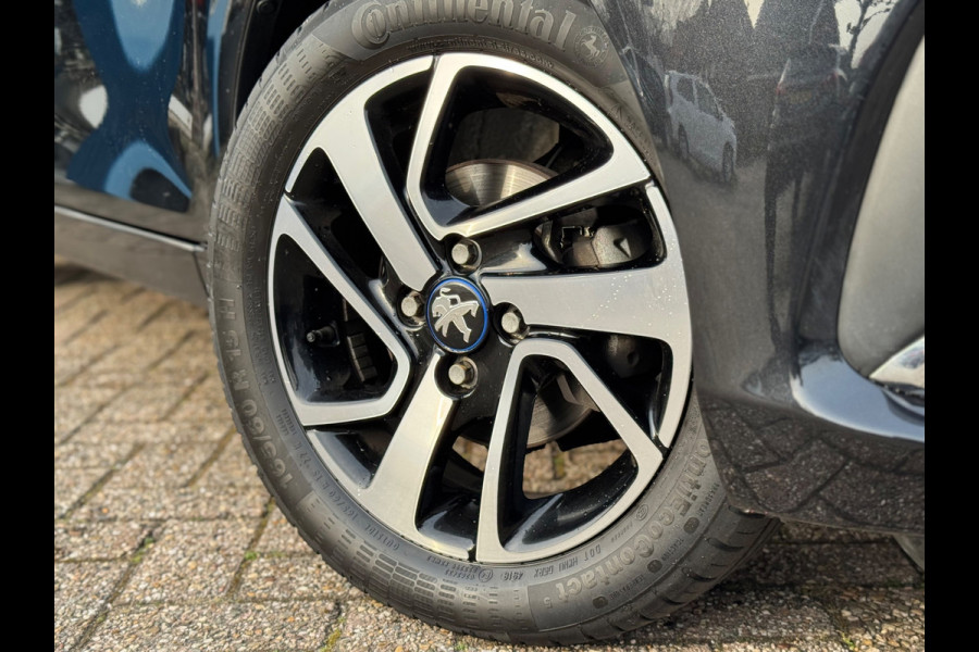 Peugeot 108 1.0 e-VTi Allure 2019 Zwart NAVI CLIMA LM NAP!