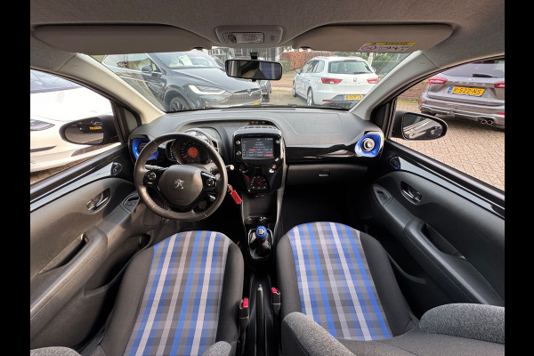 Peugeot 108 1.0 e-VTi Allure 2019 Zwart NAVI CLIMA LM NAP!