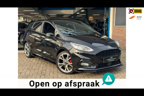 Ford Fiesta 1.0 EcoBoost ST-Line 2019 Zwart NAVI CLIMA NAP!