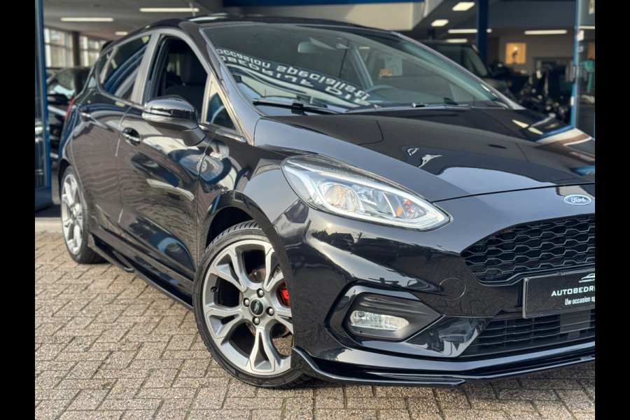 Ford Fiesta 1.0 EcoBoost ST-Line 2019 Zwart NAVI CLIMA NAP!