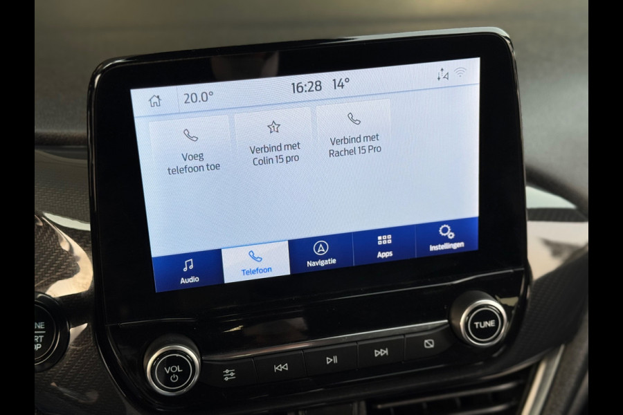 Ford Fiesta 1.0 EcoBoost ST-Line 2019 Zwart NAVI CLIMA NAP!