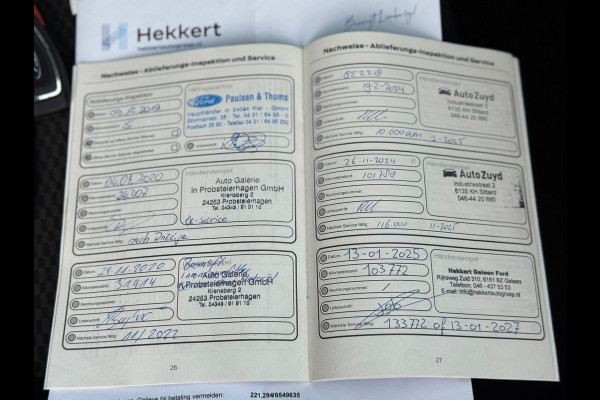 Ford Fiesta 1.0 EcoBoost ST-Line 2019 Zwart NAVI CLIMA NAP!