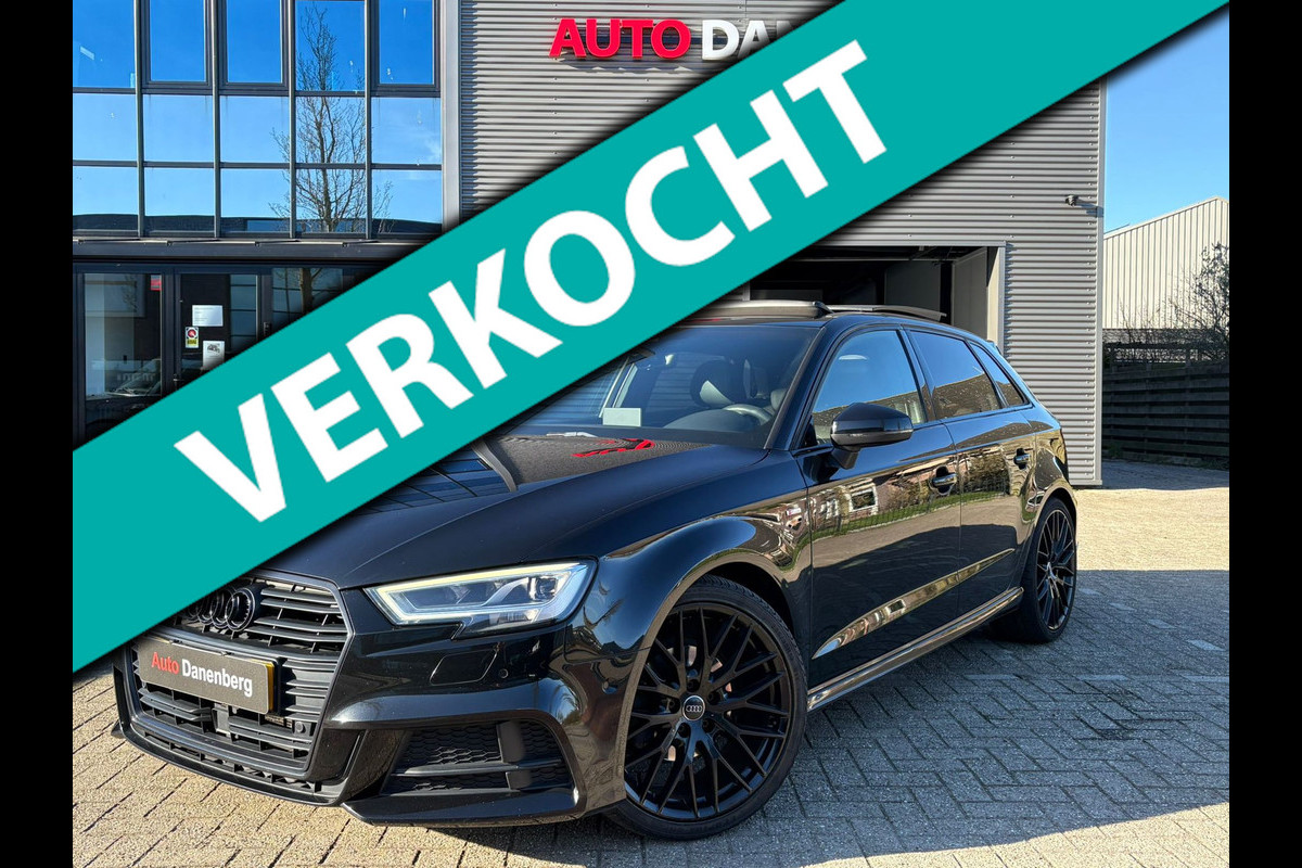 Audi A3 Sportback 35 TFSI S-LINE AUTOMAAT,PANO,LEER,DIGIDASH,BLACK