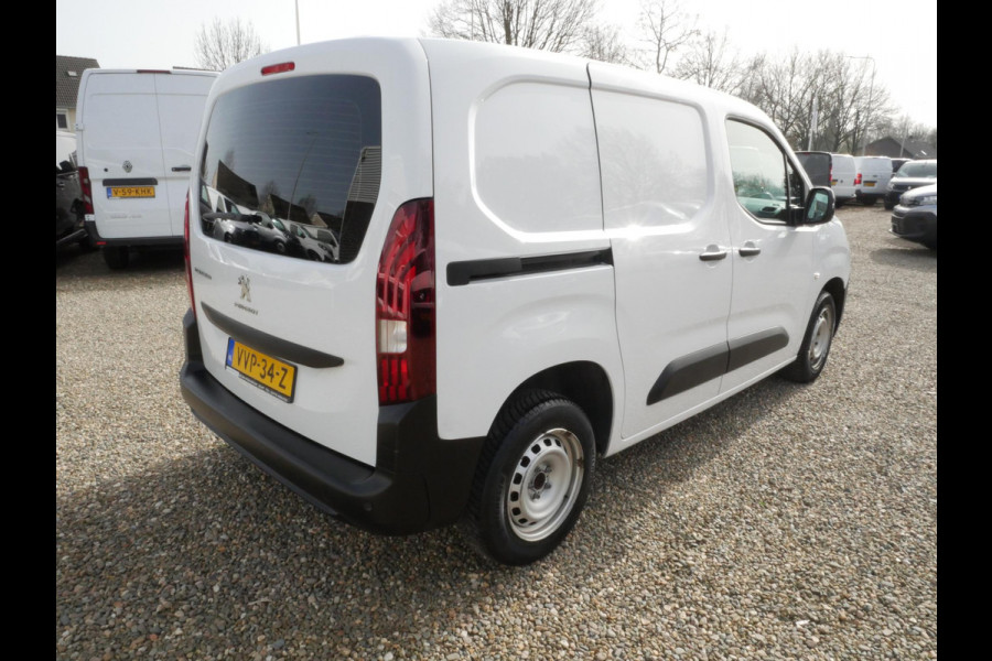 Peugeot Partner 1.5 BlueHDi 100PK, L1, Airco, 2 x Schuifdeur