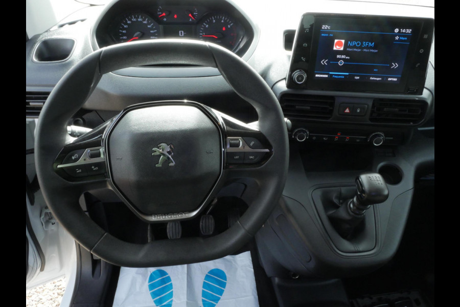 Peugeot Partner 1.5 BlueHDi 100PK, L1, Airco, 2 x Schuifdeur