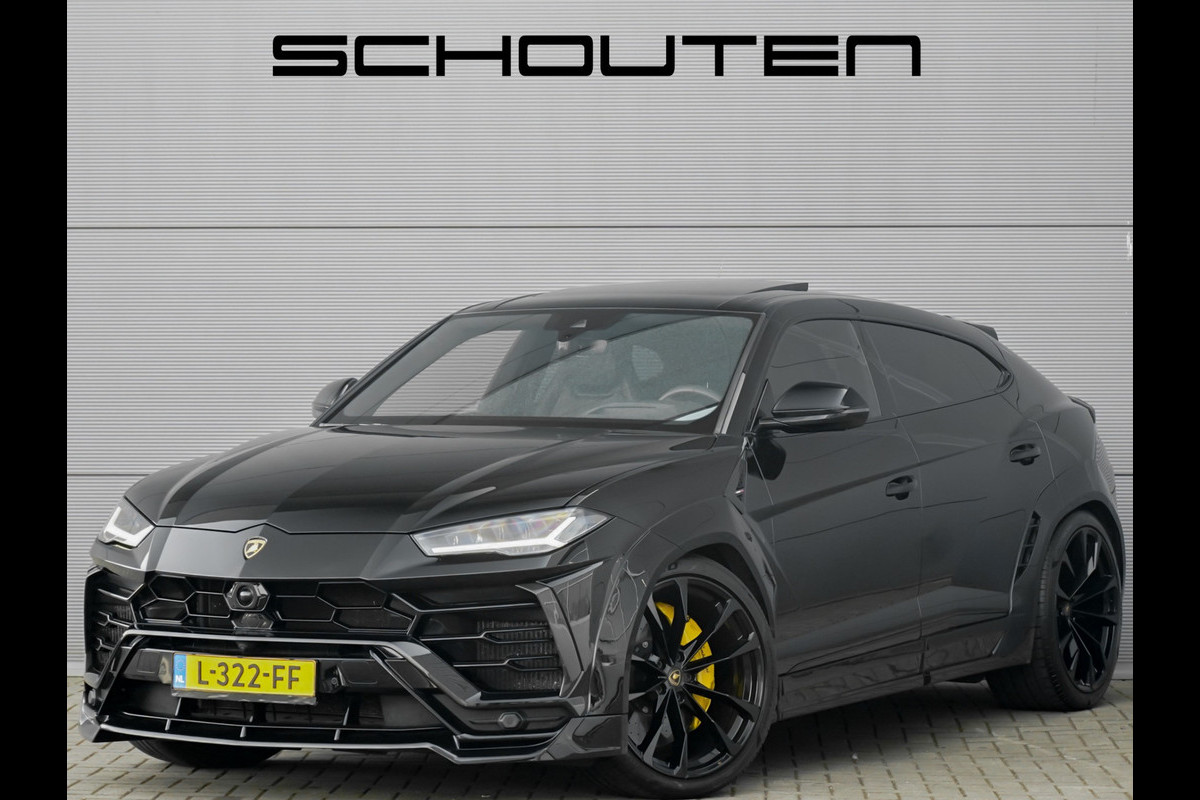 Lamborghini Urus 4.0 V8 Graphite Capsule Novitec Widebody Novitec Uitlaat HUD Pano Massage Ventilatie