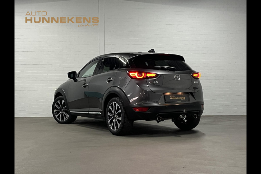 Mazda CX-3 2.0 SkyActiv-G 120 GT-M Trekhaak | Adapt. Cruise | Achteruitrij camera | Stuur-/stoelverwarming | Memory | Carplay | Leder