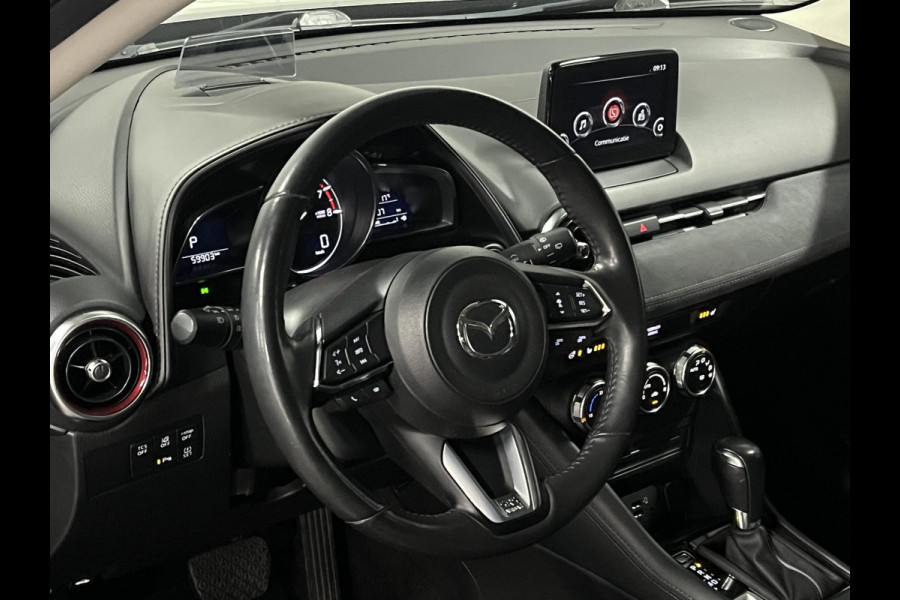 Mazda CX-3 2.0 SkyActiv-G 120 GT-M Trekhaak | Adapt. Cruise | Achteruitrij camera | Stuur-/stoelverwarming | Memory | Carplay | Leder