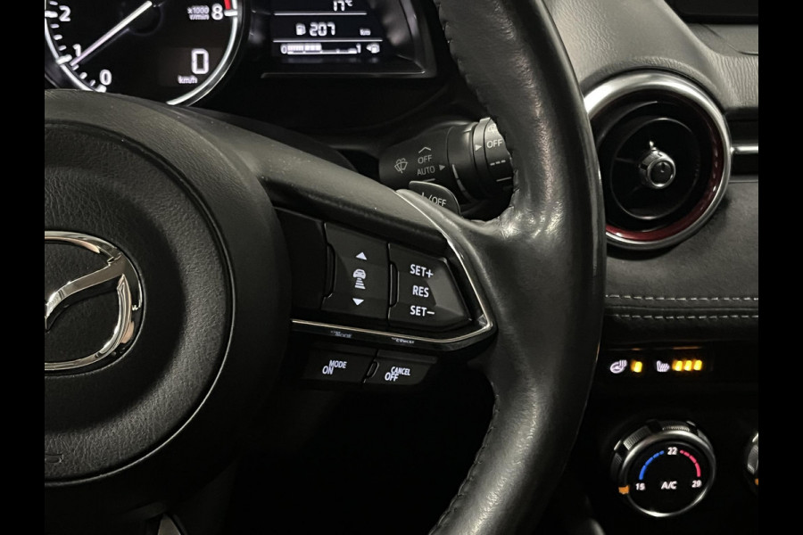 Mazda CX-3 2.0 SkyActiv-G 120 GT-M Trekhaak | Adapt. Cruise | Achteruitrij camera | Stuur-/stoelverwarming | Memory | Carplay | Leder