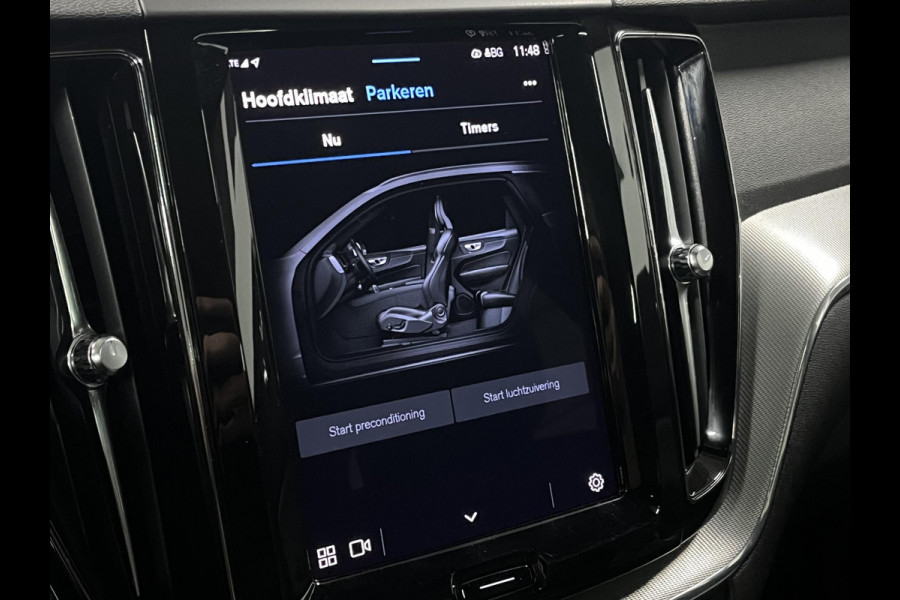 Volvo XC60 2.0 T6 Plug-in hybrid AWD R-Design Luchtvering | Trekhaak | Open dak | Adapt. cruise | Stuur-/stoelverwarming | Memory | Achteruitrij camera | Carplay