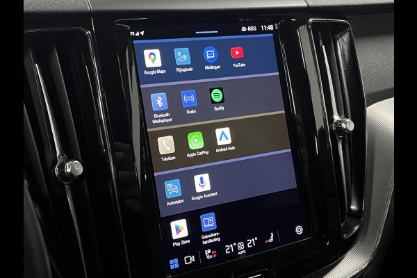 Volvo XC60 2.0 T6 Plug-in hybrid AWD R-Design Luchtvering | Trekhaak | Open dak | Adapt. cruise | Stuur-/stoelverwarming | Memory | Achteruitrij camera | Carplay