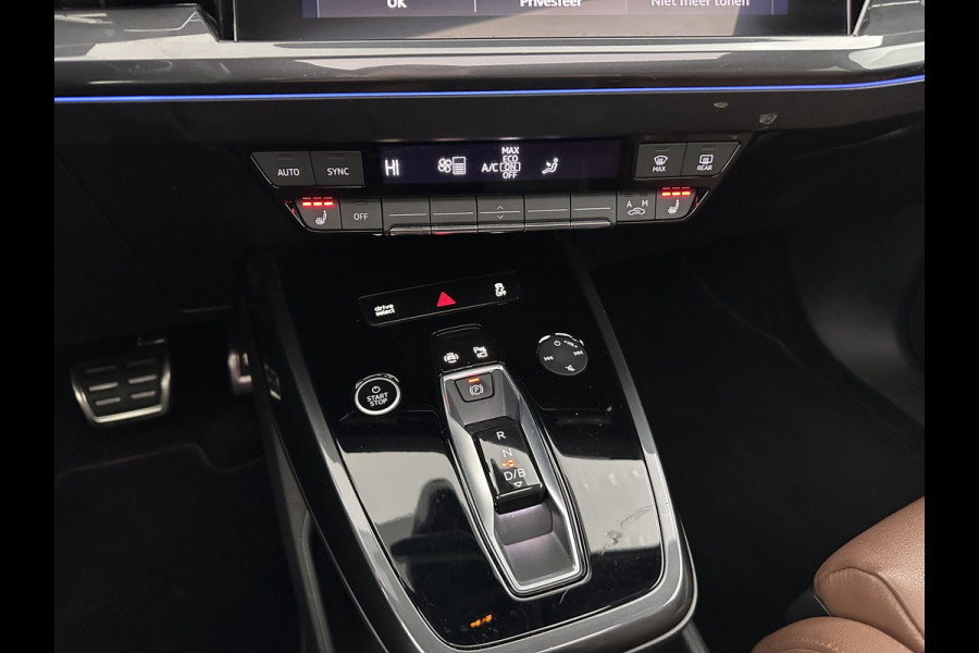 Audi Q4 e-tron 40 S-Line Launch-edition Competition 77 kWh [ 3-Fase-11kW ] {SOH-90%} (INCL-BTW) Aut. *HEATPUMP | PANO | LEATHER | MATRIX-LED | AUDI-SOUND | ADAPTIVE-CRUISE | HEATED-SPORTSEATS | AMBIENTLIGHT | DIGI-COCKPIT | CAMERA | KEYLESS | DAB+ | 20''ALU*