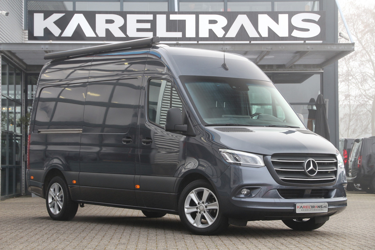 Mercedes-Benz Sprinter 317 CDI | Aut. | L2H2 | Omvormer | Inrichting | Luifel | 3.5t trekgewicht..