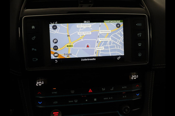 Jaguar F-Pace 2.0 R-Sport AWD 25t | Panoramadak | Leder | Stoelverwarming | Bi-Xenon | Camera | Navigatie | 20'' | Meridian Surround | Bluetooth | Cruise control | Parkeerhulp | Climate control