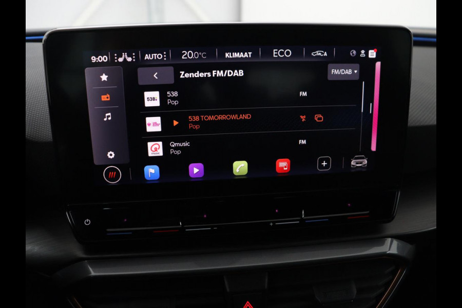 CUPRA Leon 1.4 eHybrid VZ | 245pk | Stoelverwarming | Carplay | Sfeerverlichting | Adaptive cruise | Navigatie | Full LED | Half leder | Stuurverwarming | Camera | Full LED | Keyless | PHEV | Plug In