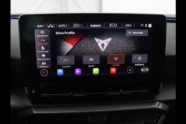 CUPRA Leon 1.4 eHybrid VZ | 245pk | Stoelverwarming | Carplay | Sfeerverlichting | Adaptive cruise | Navigatie | Full LED | Half leder | Stuurverwarming | Camera | Full LED | Keyless | PHEV | Plug In