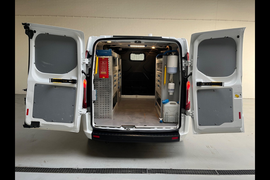 Ford Transit Custom Servicewagen L1H1 300 2.0 TDCI euro6 Trend, Sortimo inrichting, Omvormer V230, Standkachel, RIJKLAARPRIJS!