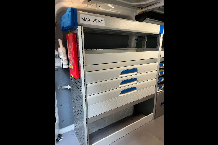 Ford Transit Custom Servicewagen L1H1 300 2.0 TDCI euro6 Trend, Sortimo inrichting, Omvormer V230, Standkachel, RIJKLAARPRIJS!