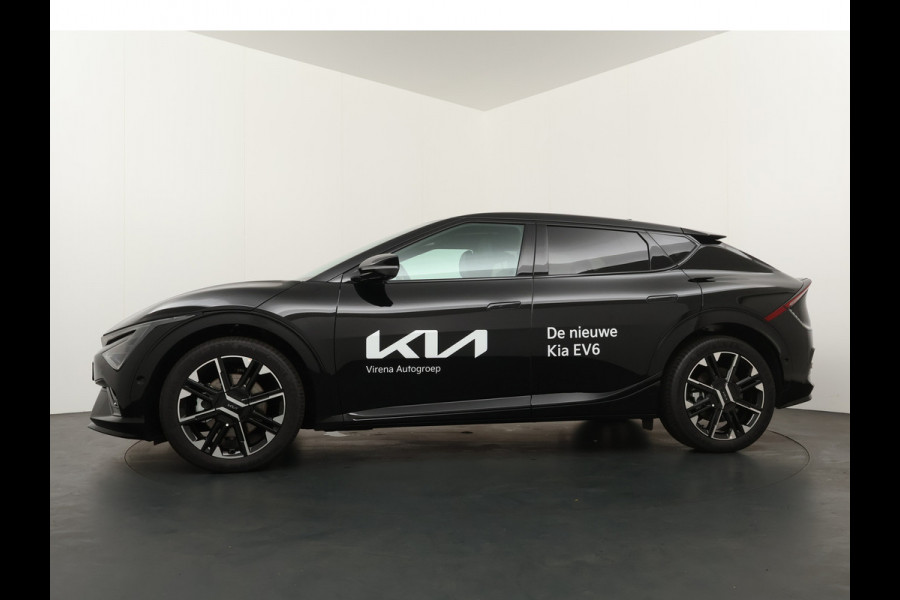 Kia Ev6 GT-Line Business Edition 84 kWh - Stoelverwarming/Ventilatie - GT-Line Design - Led Matrix koplampen - Elektrisch verstelbare voorstoelen met geheugen - Elektrische achterklep - Draadloos Apple Carplay/Android Auto - Fabrieksgarantie tot 10-2033